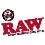 RAW - Natural Unrefined Rolling papers Logo | Pacific Green Canada