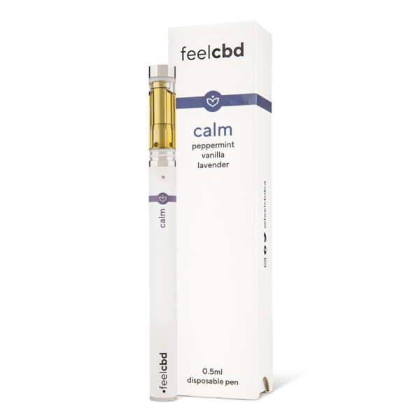 FeelCBD – Calm – Disposable CBD Vape Pen 0.5ml | Pacific Green Canada