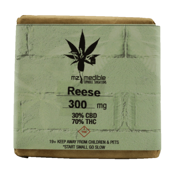 Mz Medibles – Reese Bar – 300mg | Pacific Green Canada