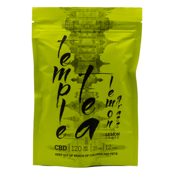 Temple Tea – Lemongrass CBD Tea – 120mg | Pacific Green Canada