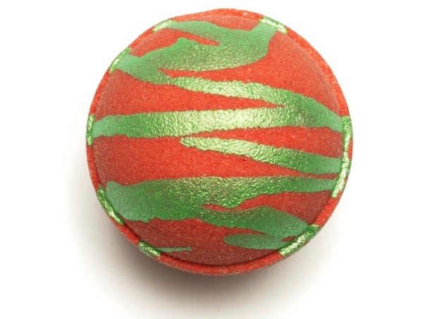 Nikki Stikki Botanicals – CBD Bath Bomb – Christmas Spirit Bomb (red/green) – 300mg CBD | Pacific Green Canada