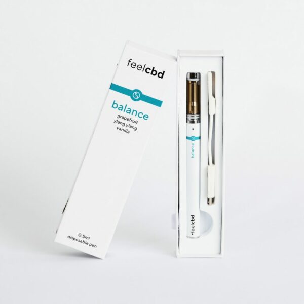 FeelCBD – Balance – Dispsable CBD Vape Pen 0.5ml | Pacific Green Canada