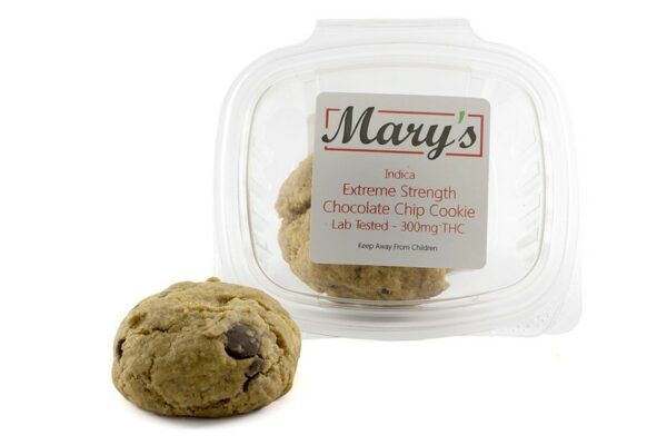 Mary’s Medibles – Extreme Strength Chocolate Chip Cookie – 300mg THC (Indica) | Pacific Green Canada