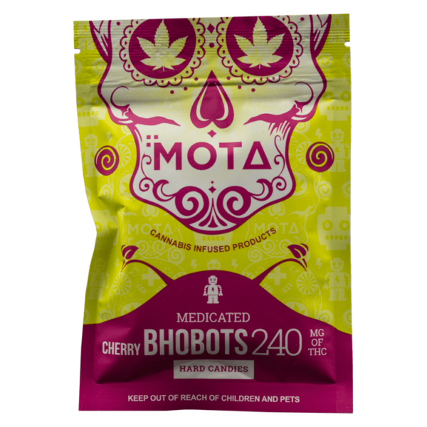 MOTA Edibles – BHO Bots – Cherry – 240mg THC | Pacific Green Canada