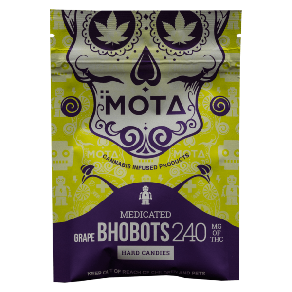 MOTA Edibles – BHO Bots – Grape – 240mg THC | Pacific Green Canada