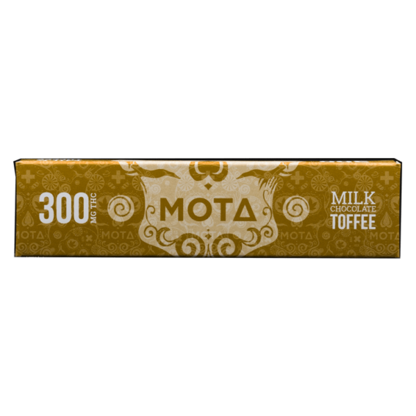 MOTA Edibles – Milk Chocolate Toffee Bar – 300mg THC | Pacific Green Canada