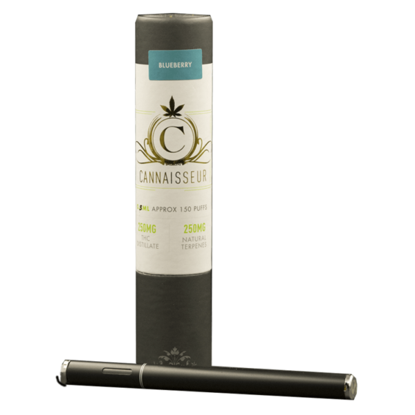 Cannaisseur – Disposable THC Distillate Pen – Blueberry 0.5ml | Pacific Green Canada