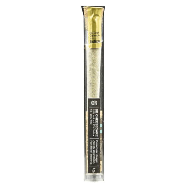 Flowerpwr – Pre-Roll – BB Cheesecake – 1g | Pacific Green Canada