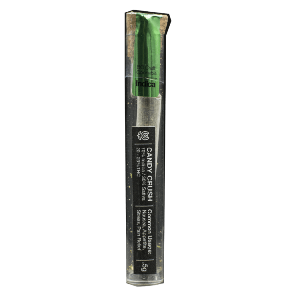 Flowerpwr – Pre-Roll – Candy Crush – 1g or 0.5g | Pacific Green Canada