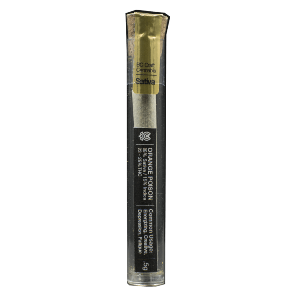 Flowerpwr – Pre-Roll – Orange Poison – 1g or 0.5g | Pacific Green Canada