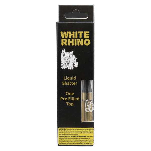 White Rhino – Liquid Shatter Refill Cartridge – Girl Scout Cookies 1g | Pacific Green Canada