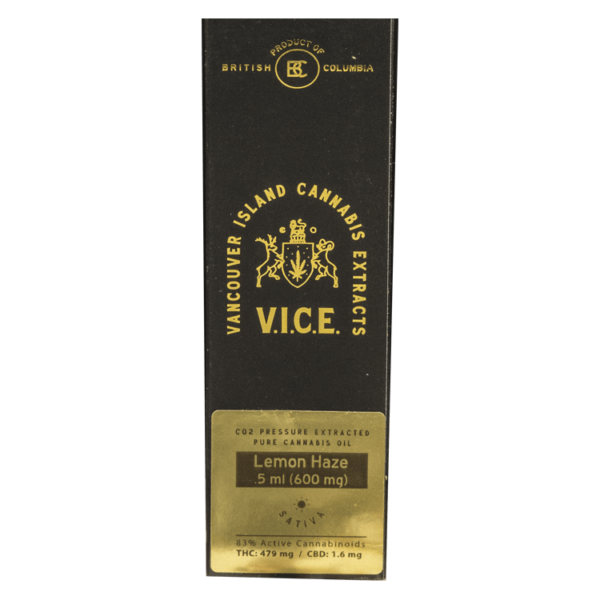 Vice – CO2 Oil Refill Cartridges – Lemon Haze | Pacific Green Canada