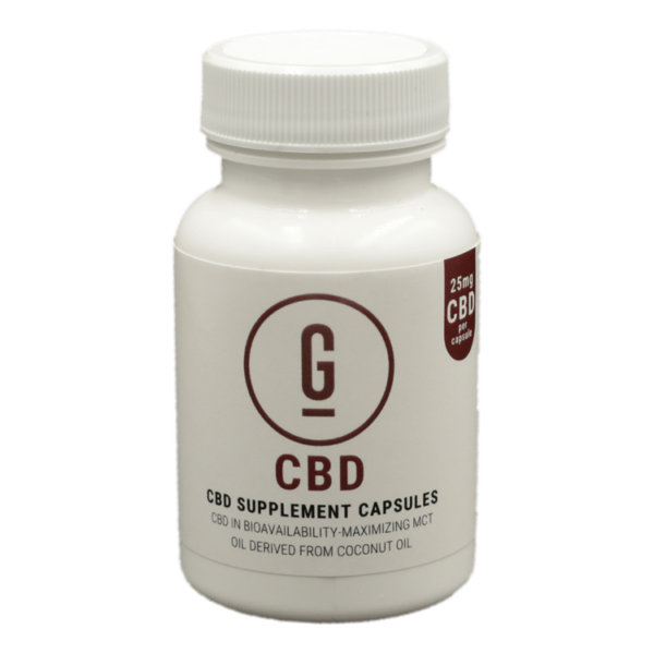 CBD Capsules – 25mg | Pacific Green Canada