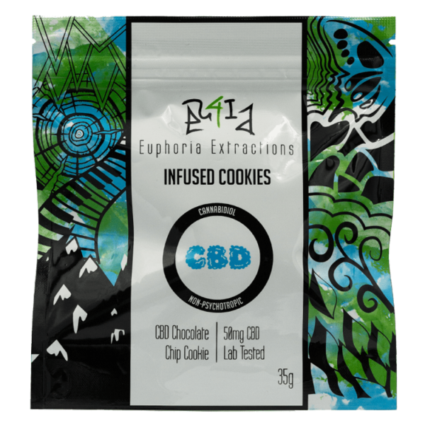 Euphoria Extractions – CBD Cookie – 50mg | Pacific Green Canada