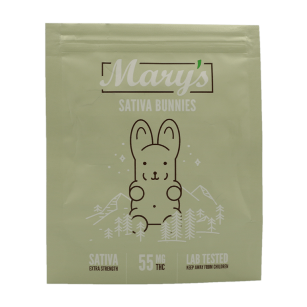 Mary’s Medibles – Sativa Bunnies – Extra Strength – 55mg | Pacific Green Canada