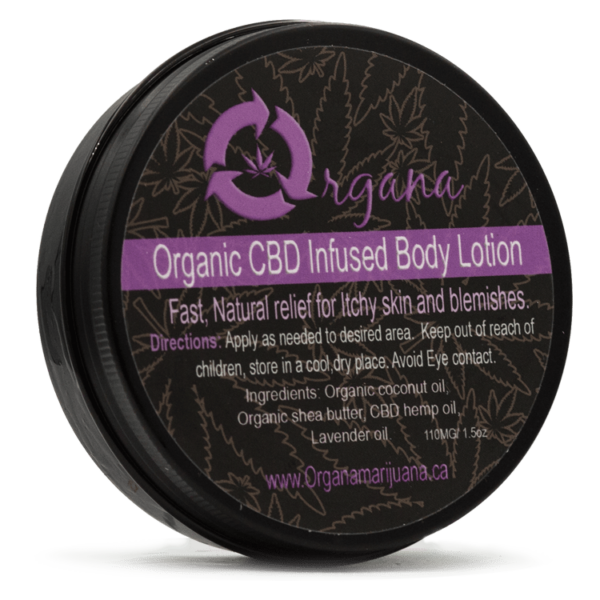 Organa – Organic CBD Infused Body Lotion | Pacific Green Canada