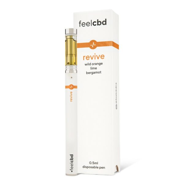 FeelCBD – Revive – Dispsable CBD Vape Pen 0.5ml | Pacific Green Canada