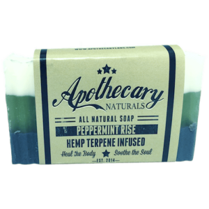 Apothecary Naturals – Body Soap – Peppermint Rise 100g | Pacific Green Canada