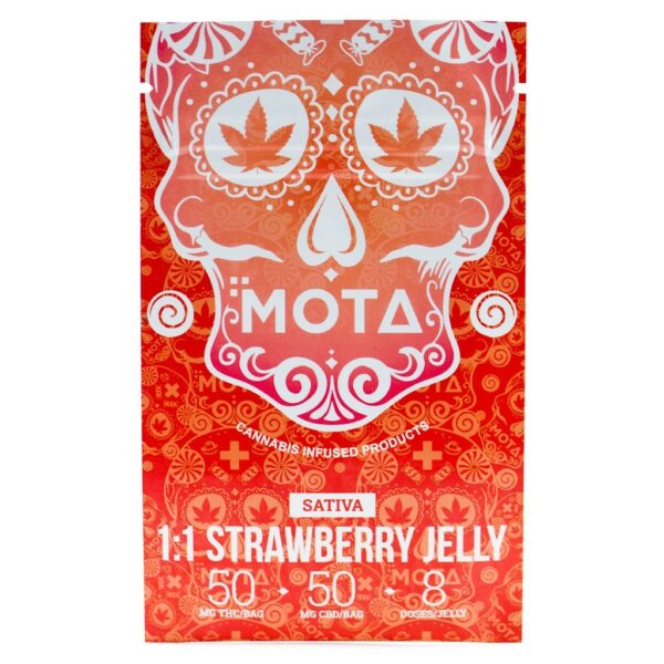 Mota – White Cube CBD – Strawberries & Cream – 180mg CBD | Pacific Green Canada