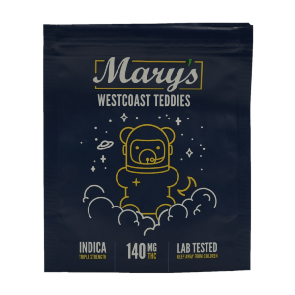 Mary’s Medibles – Westcoast Teddies – Triple Strength – 140mg | Pacific Green Canada