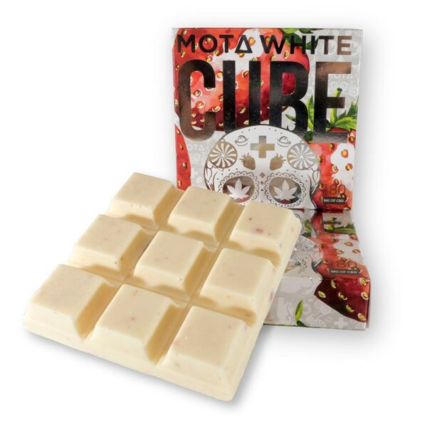 Mota – White Cube CBD – Strawberries & Cream – 180mg CBD | Pacific Green Canada