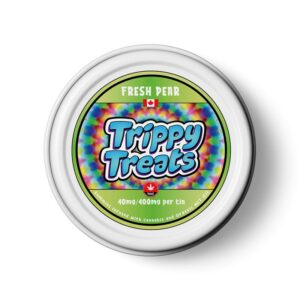 Trippy Treats – Hawaiian Fruit Punch Gummies – 400mg THC | Pacific Green Canada