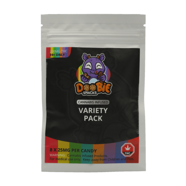 Doobie Snacks – CBD Sour Gummy Bears – 150mg CBD | Pacific Green Canada