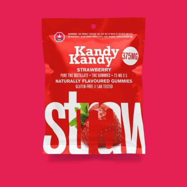 Kandy Kandy – Strawberry Gummies | Pacific Green Canada