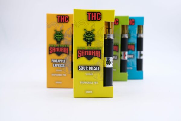 Green Samurai – Disposable Vapes – Sativa – 1ml | Pacific Green Canada