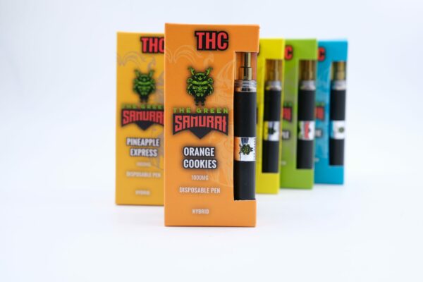 Green Samurai – Disposable Vapes – Sativa – 1ml | Pacific Green Canada