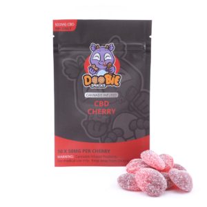 Doobie Snacks – CBD Cherry Gummies – 500mg CBD | Pacific Green Canada