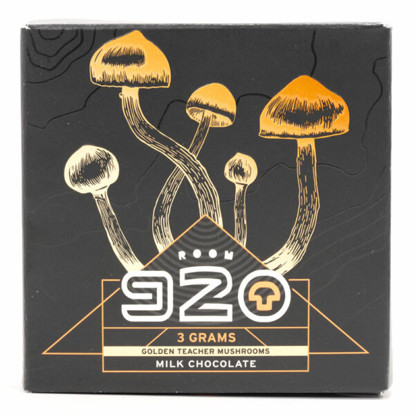 Room 920 – Mushroom Chocolate Bar – Milk Chocolate – 3 Grams | Pacific Green Canada