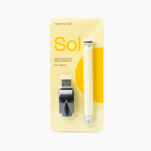 Sol – 400 mAh Vape Battery (510 thread) | Pacific Green Canada