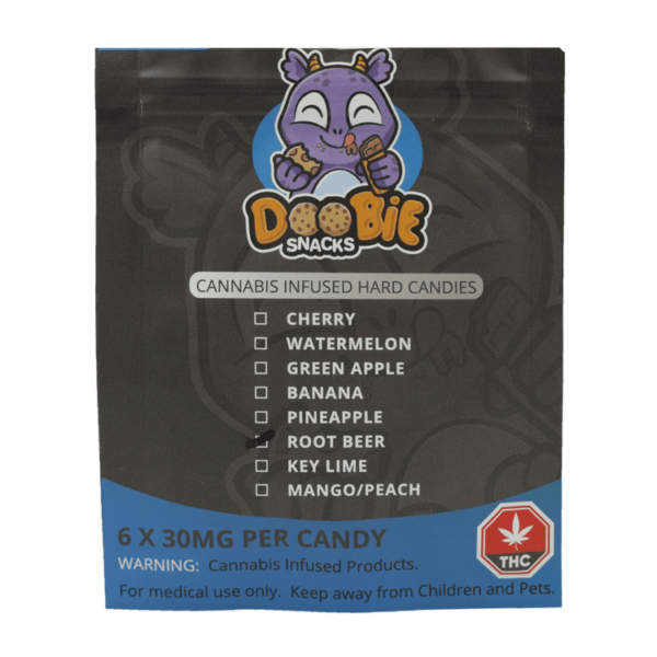 Doobie Snacks – Hard Candies – 180mg THC | Pacific Green Canada