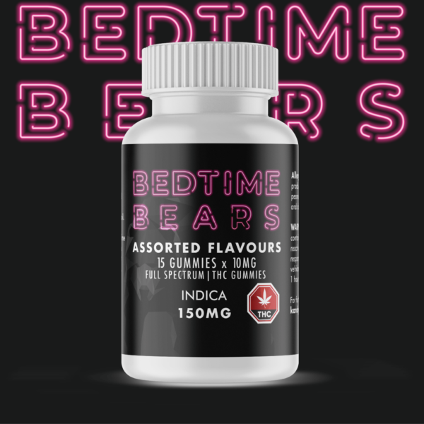 Bedtime Bears – Indica (150mg) | Pacific Green Canada