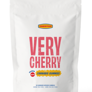 Onestop – Very Cherry THC Gummies 500mg | Pacific Green Canada