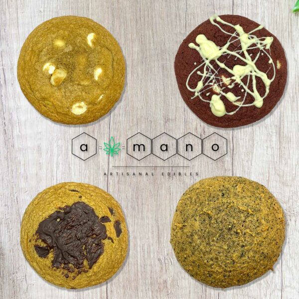 Amano Edibles – Cookies – 200mg | Pacific Green Canada