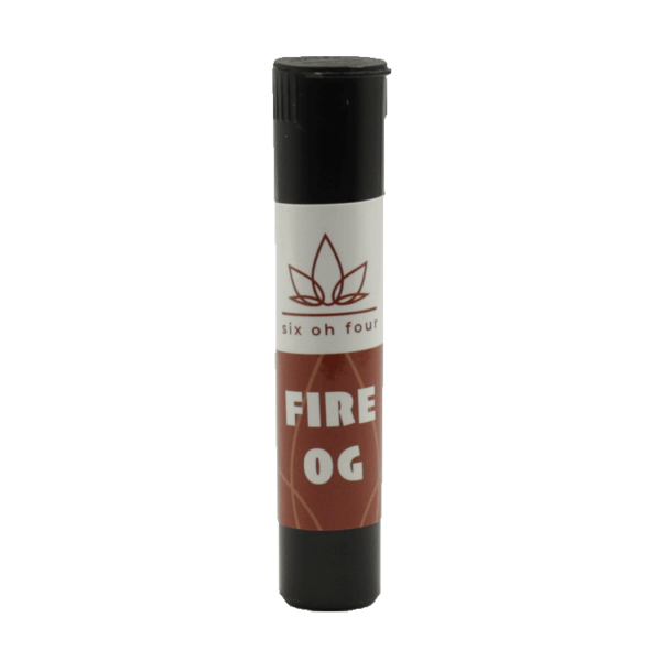 Six Oh Four – CO2 Extracted Vapes – Fire OG – 1ml | Pacific Green Canada